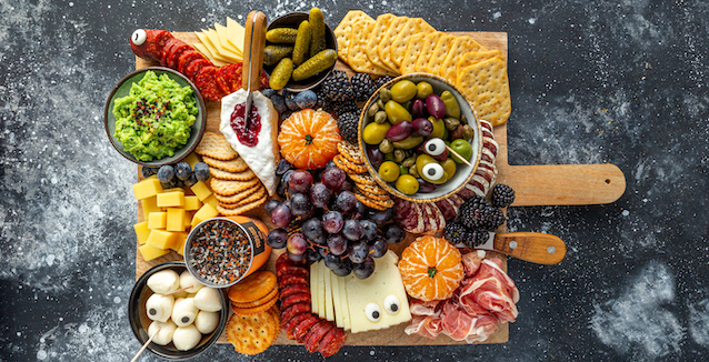 Halloween Charcuterie board 