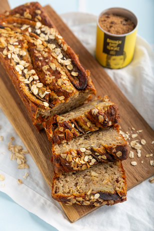Bananenbrot mit Cashewkernen