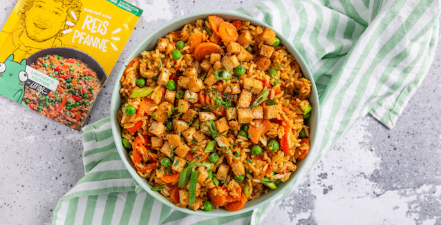 Asia Reispfanne mit Tofu 
