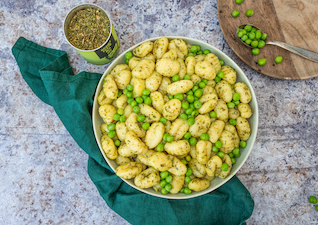 erbsen-gnocchi