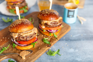 Burger vom Grill 