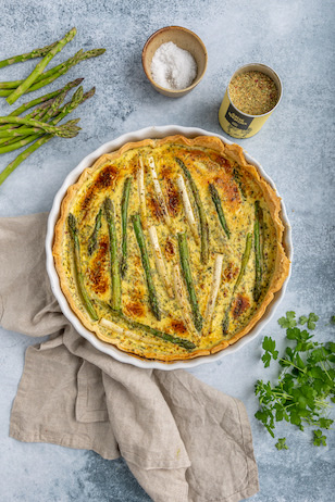 Spargelquiche 