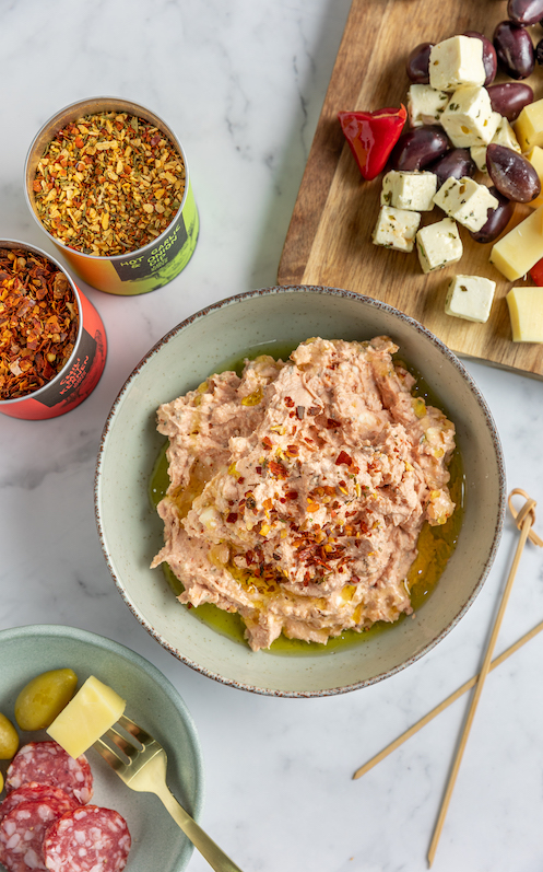Feta Tomaten Dip zum Grillen 
