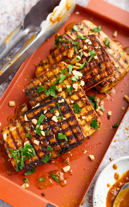 Gegrillter Asia Tofu 