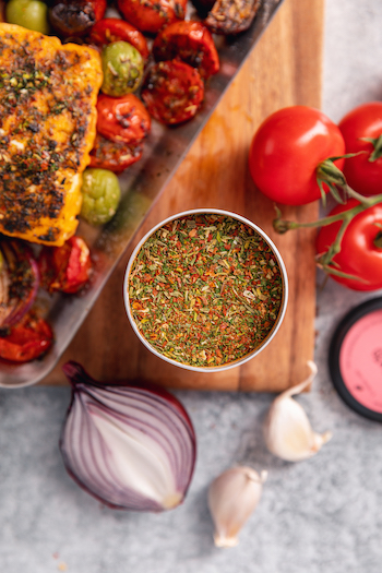 Gegrillter Feta mit dem Feta Gewürz 