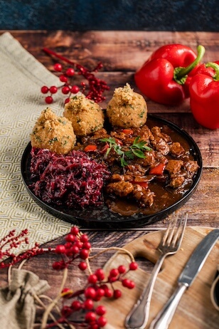 Veganes Gulasch
