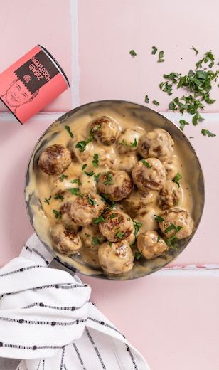 Köttbullar mit Hackfleisch Gewürz