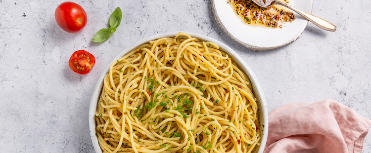 Aglio e Olio Gewürz-Rezepte