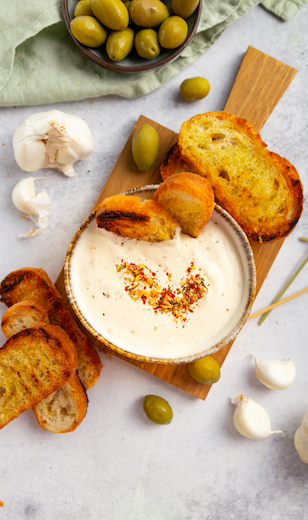 Aioli mit Ciabatta 