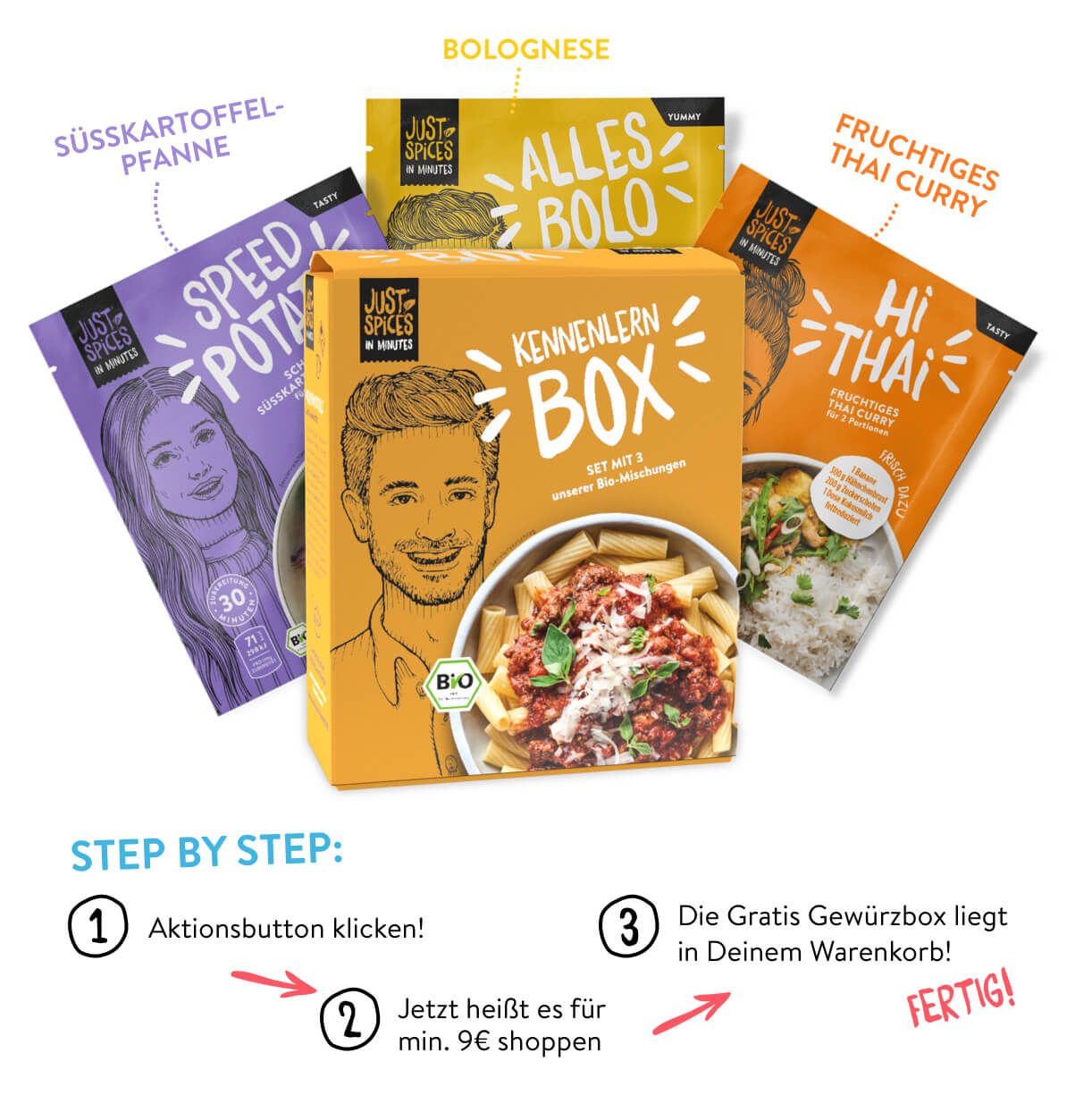 Kennenlernbox Just Spices