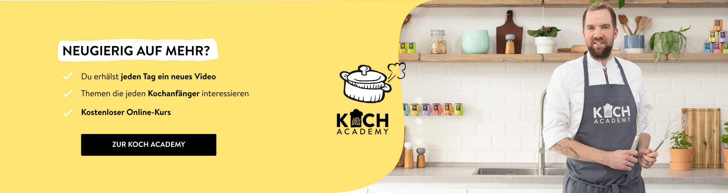 Koch Academy von Just Spices 