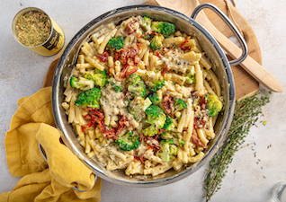 Cremige Pasta mit Brokkoli 