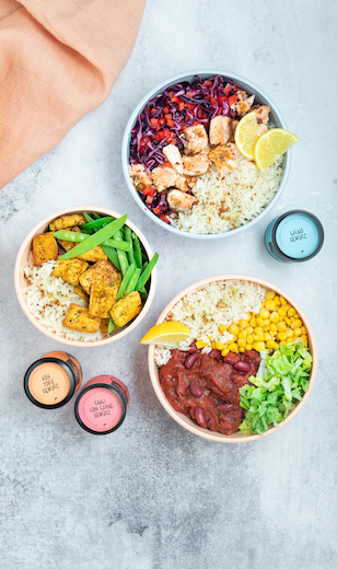 3 verschiedene Bowls 