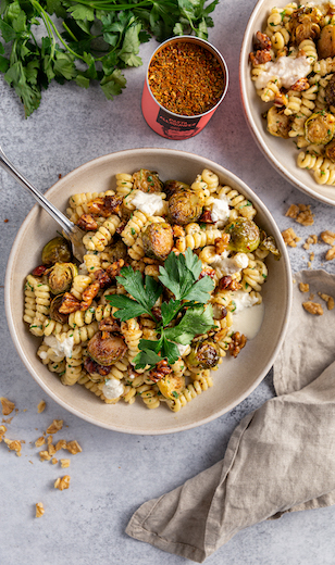 Rosenkohl Pasta 