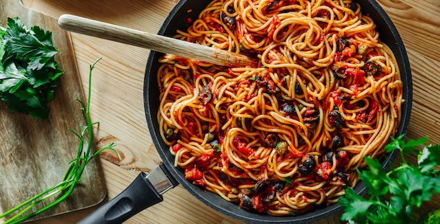 Spaghetti alla puttanesca 