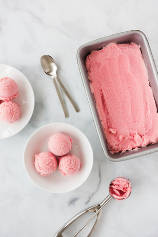 Rhabarber Eis 