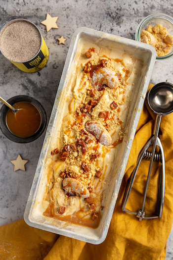 Vanille Kipferl Eiscreme 