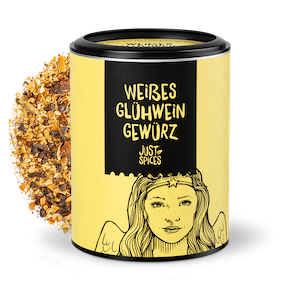 Weißes Glühwein Gewürz Dose von Just Spices