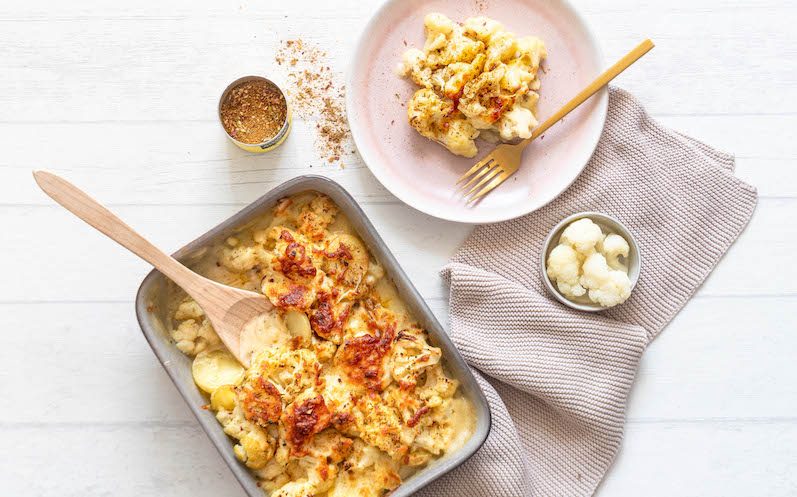 blumenkohl-kartoffel-auflauf-mit-käse-überbacken