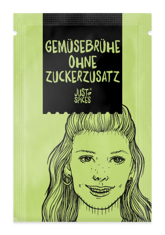 Gemüsebrühe ohne Zucker
