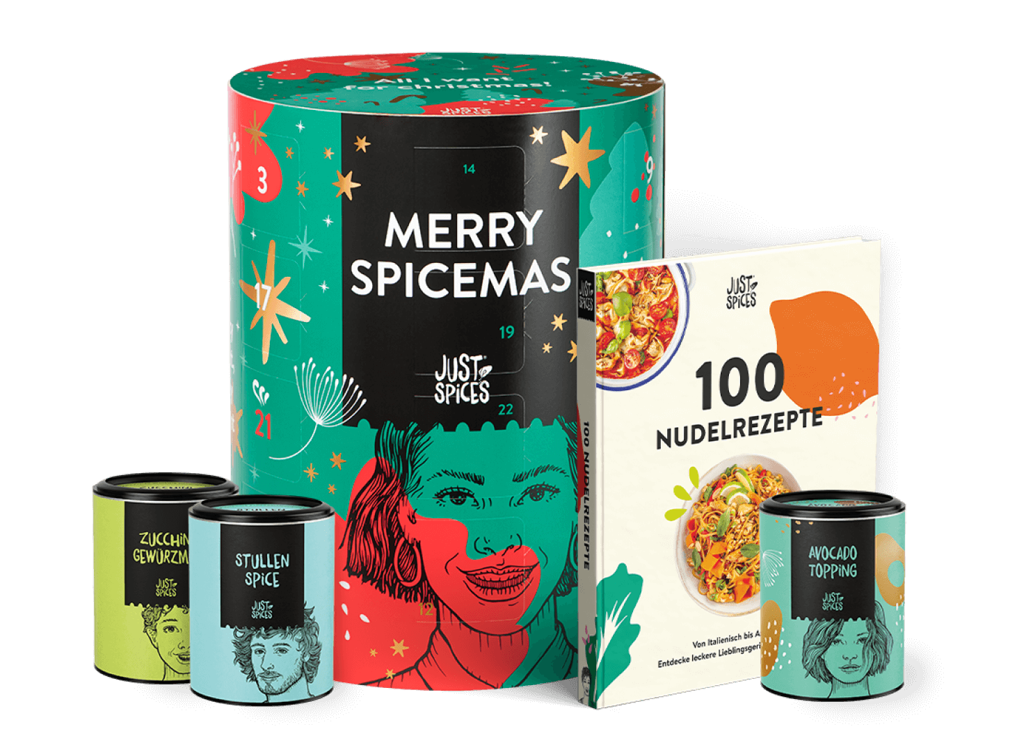 Gewürz-Adventskalender - Großer Adventskalender