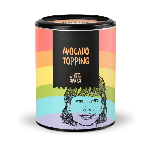 Gewürzmischung: Das Avocado-Topping in der Pride-Edition von Just Spices