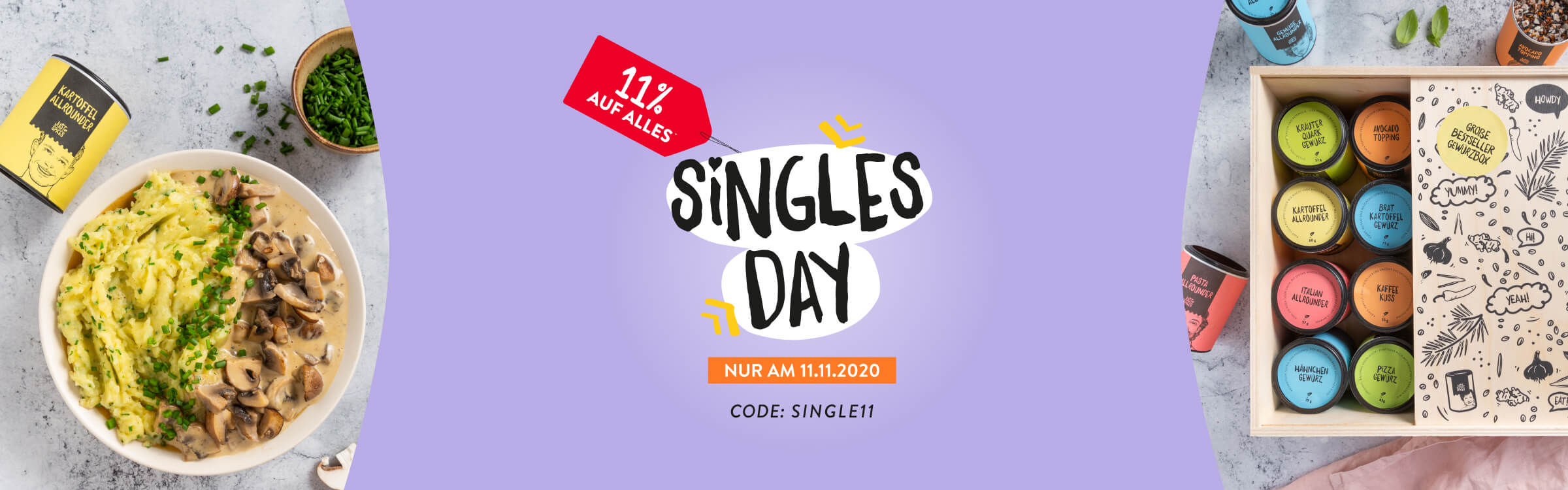 Just Spices Singles Day