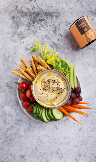 Just_Spices_Hummus_mit_Rohkost