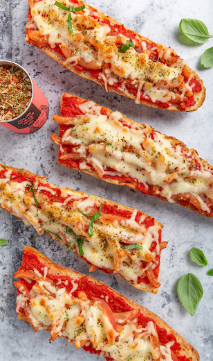 Pizza Baguette Just Spices