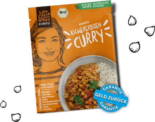 Kokos Kichererbsen Curry