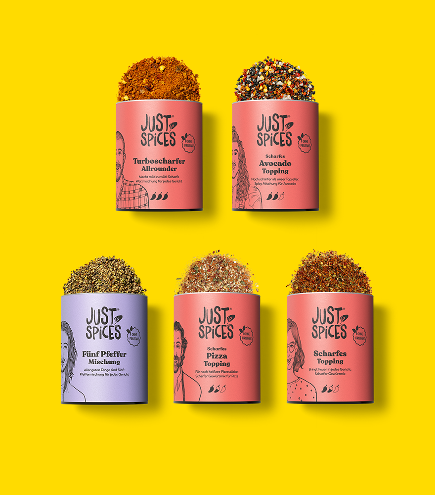 Just Spices - Scharfmacher Gewürzset