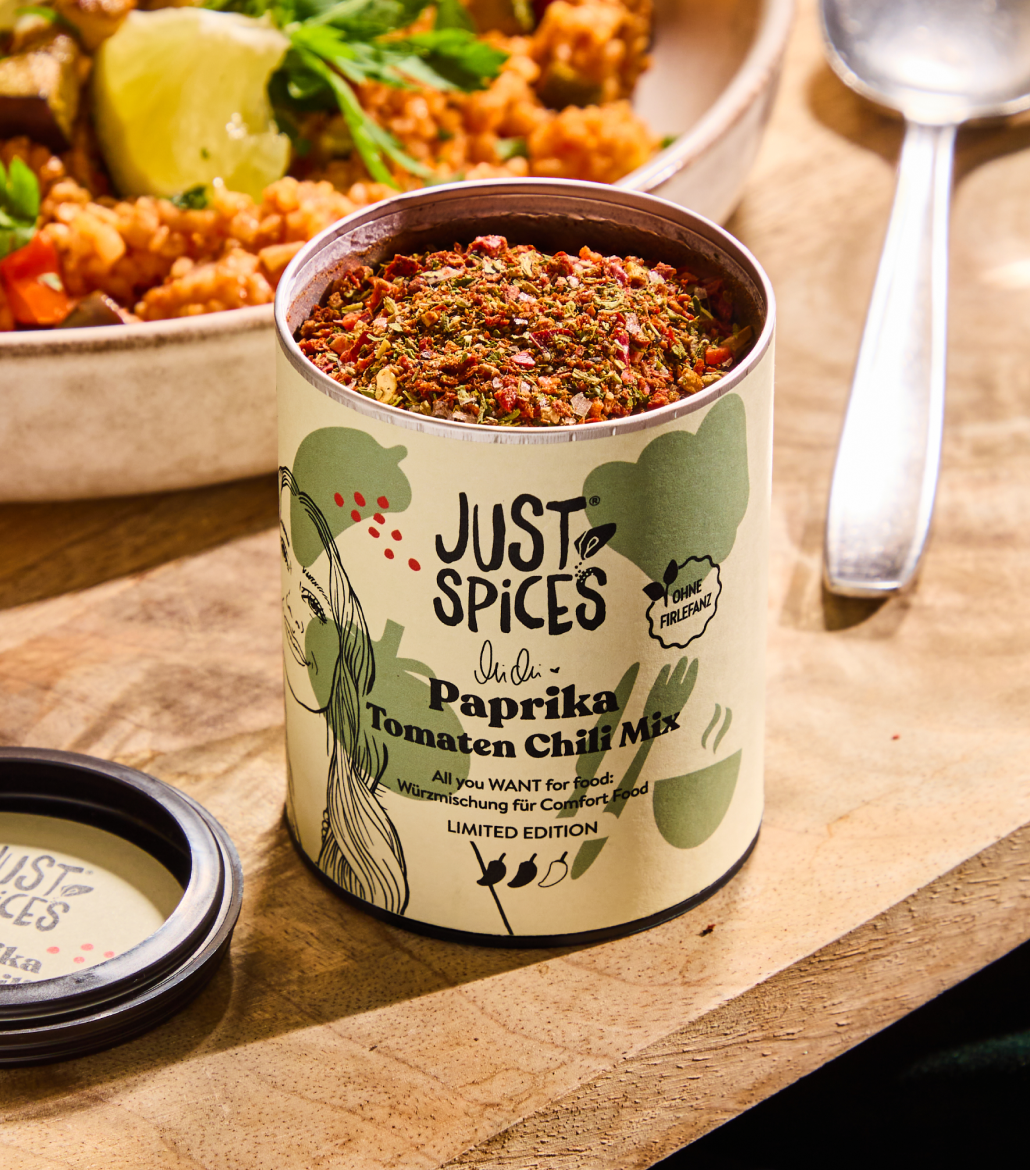 Just Spices - Michi von Want - Paprika Tomaten Chili Mix