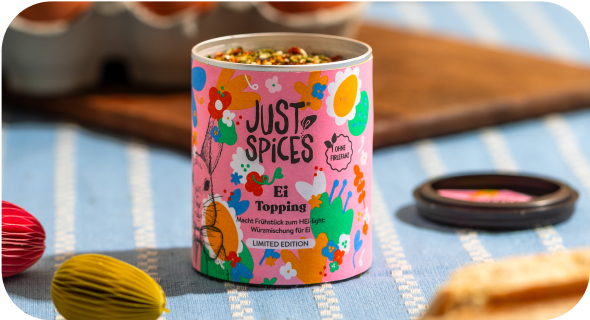 Just Spices Co-Creation mit Vanezia