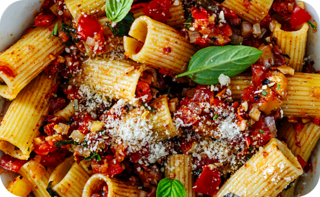 Bruchetta Pasta