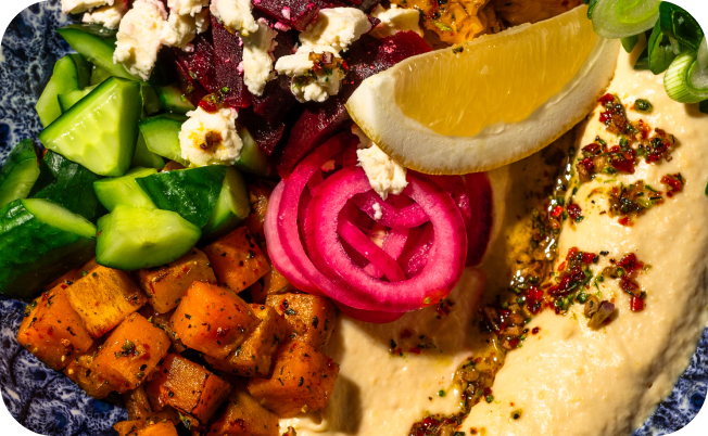 Veggie-Loaded-Hummus
