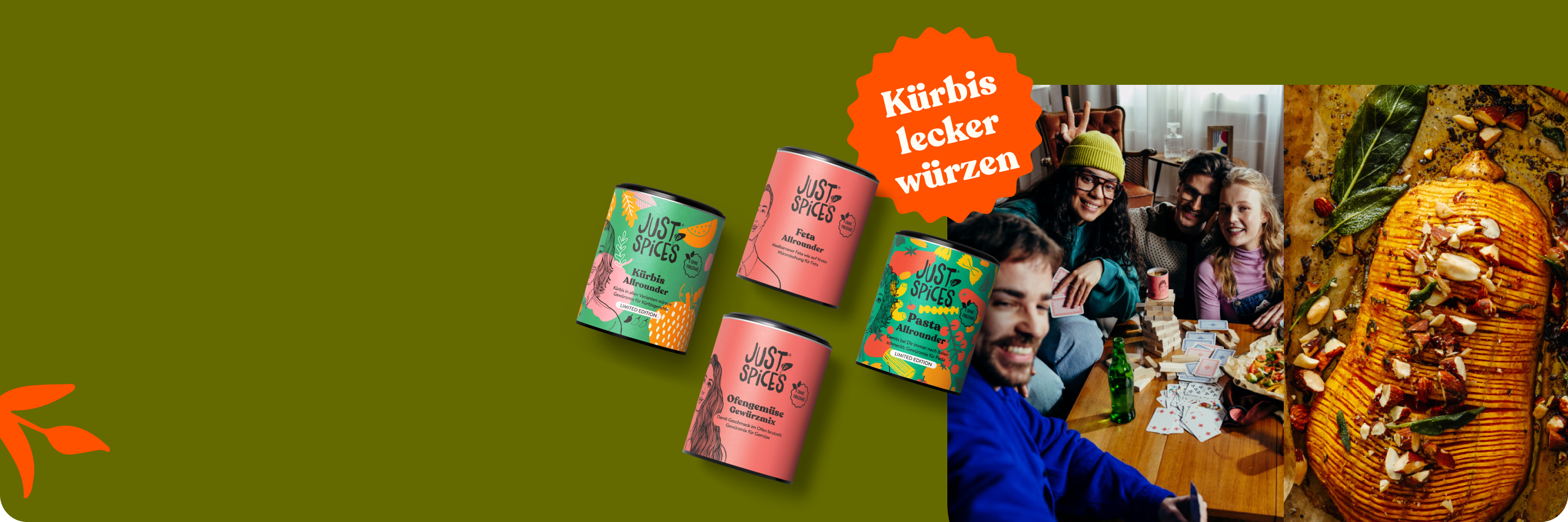 Gewürze für Kürbis