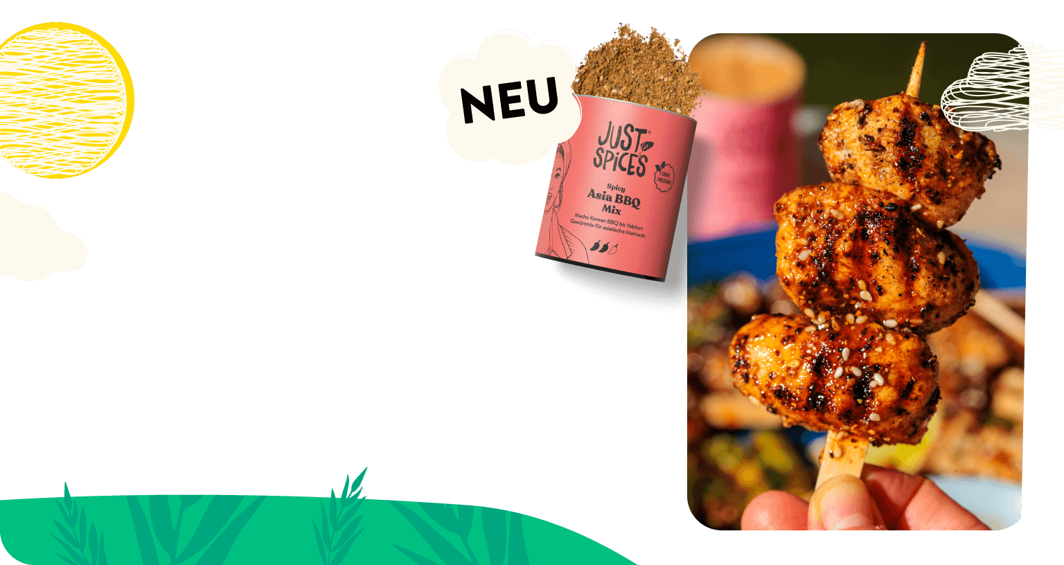Gewuerze zum Grillen