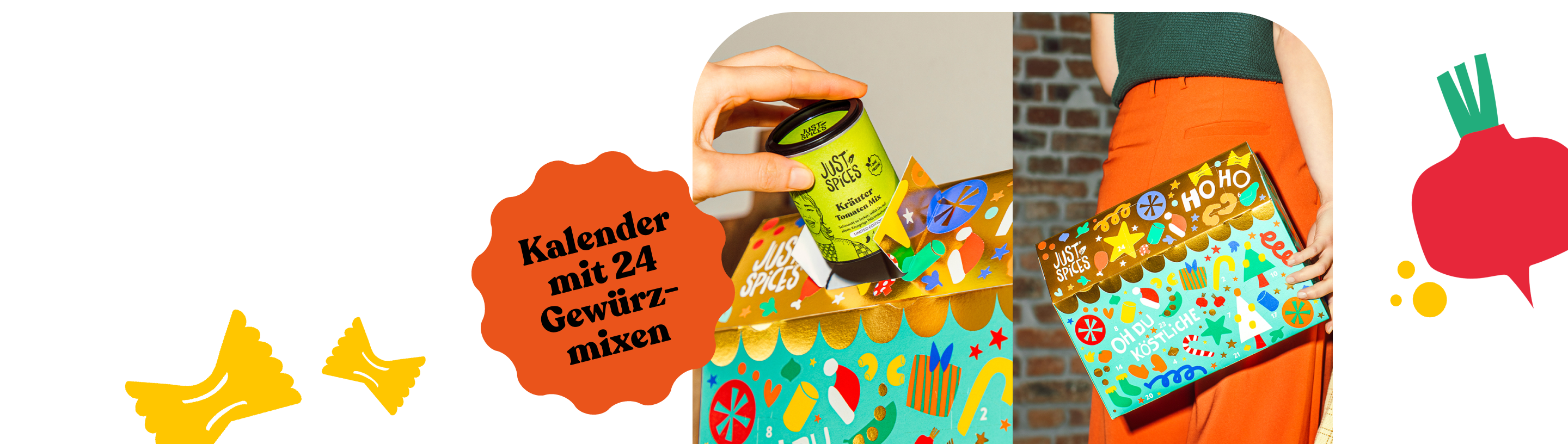 Gewürz Adventskalender von Just Spices