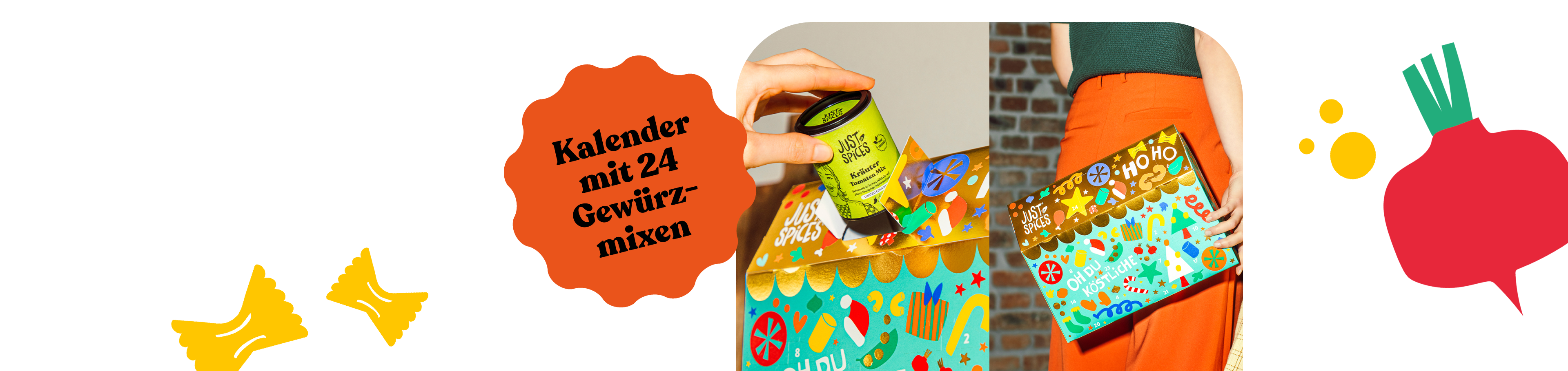 Gewürz Adventskalender von Just Spices