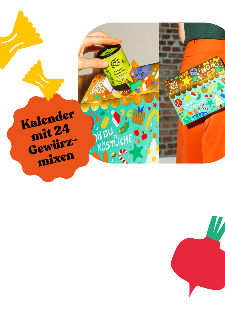 Gewürz Adventskalender von Just Spices