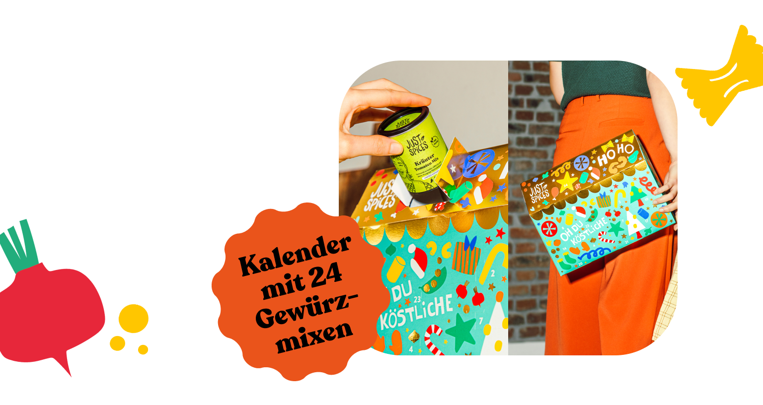 Gewürz Adventskalender von Just Spices