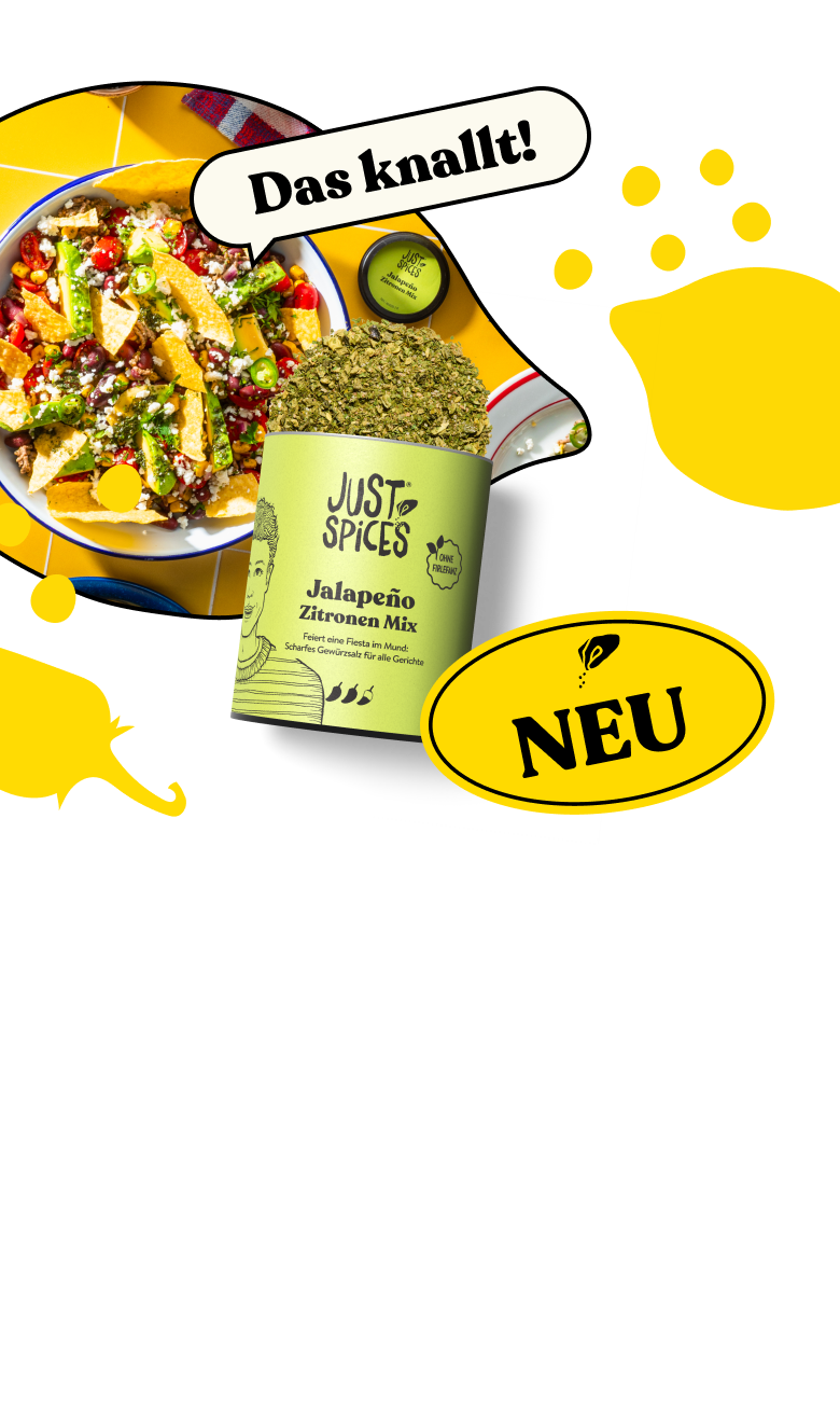 Neue Gewürzmixe: Jalapeno Zitronen Mix