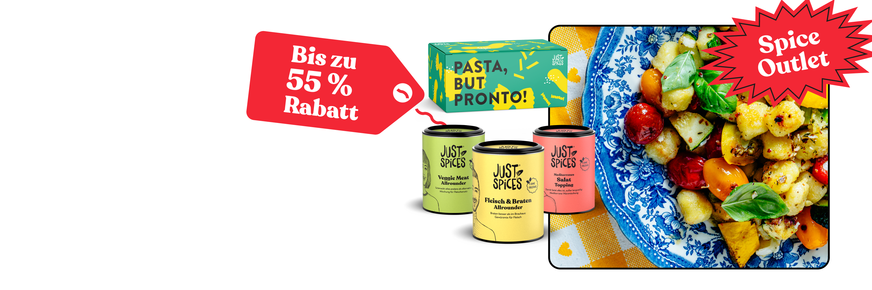 Sparen im Spice Outlet