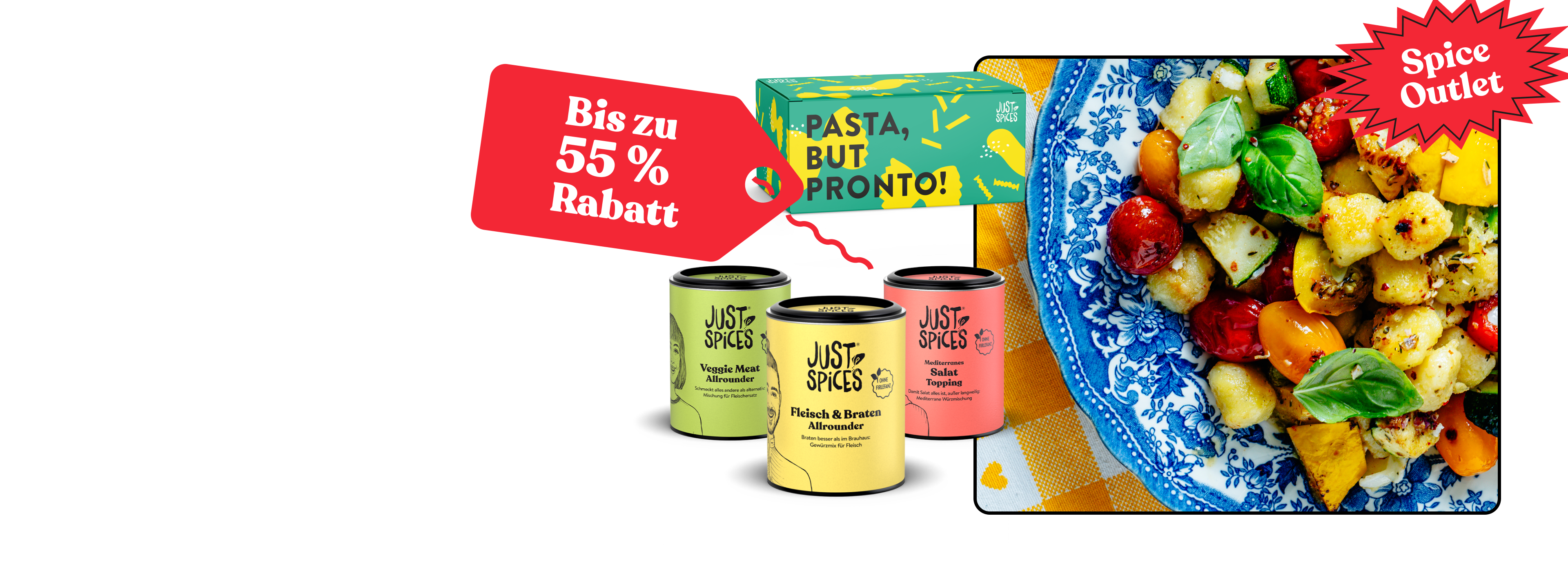 Sparen im Spice Outlet