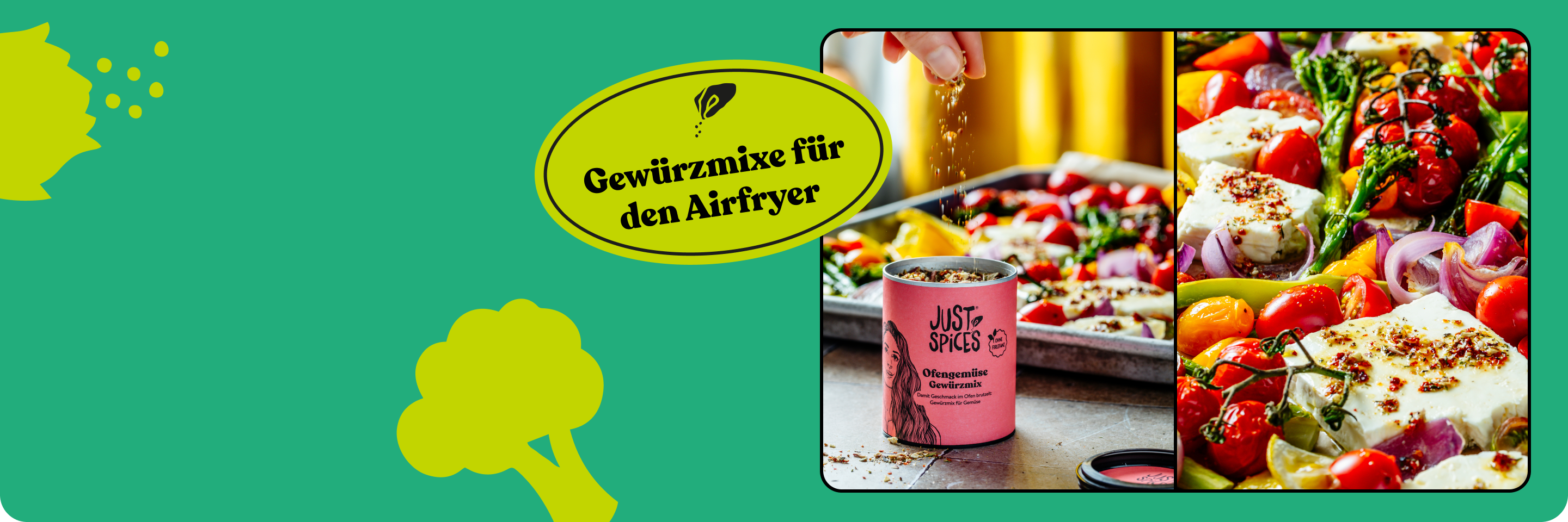 Ofengemüse Gewürzmix für den Airfryer