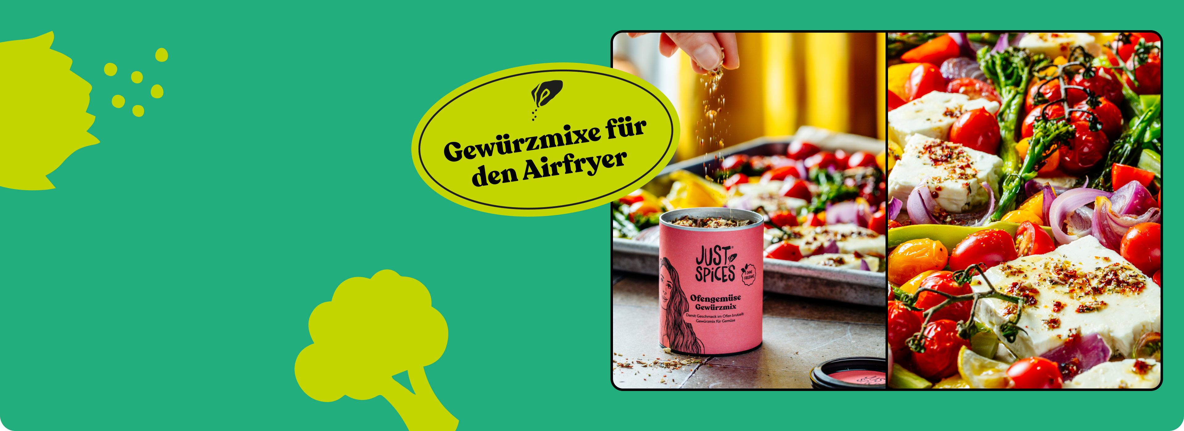 Ofengemüse Gewürzmix für den Airfryer