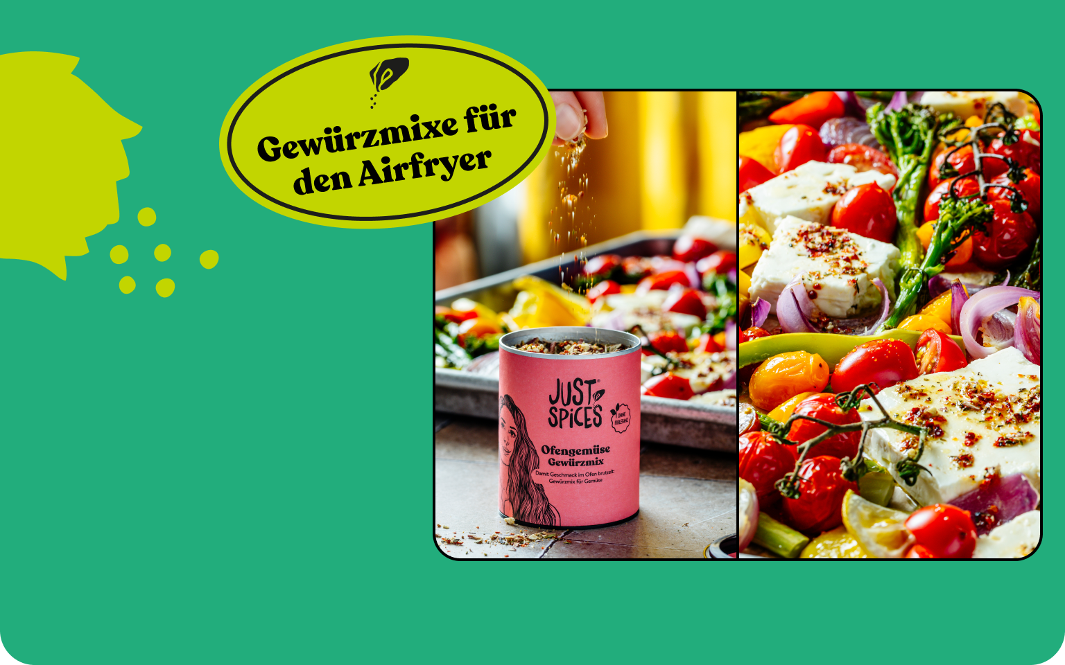 Ofengemüse Gewürzmix für den Airfryer
