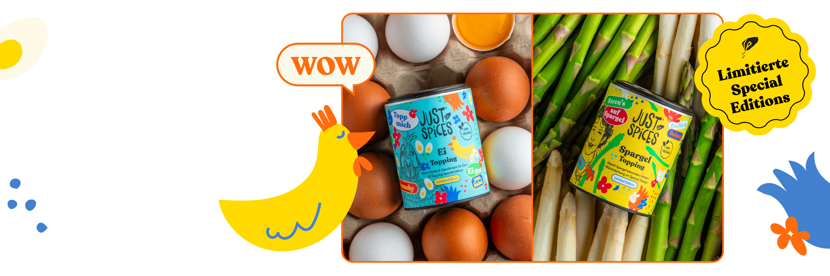 Ei Topping & Spargel Topping Special Editions