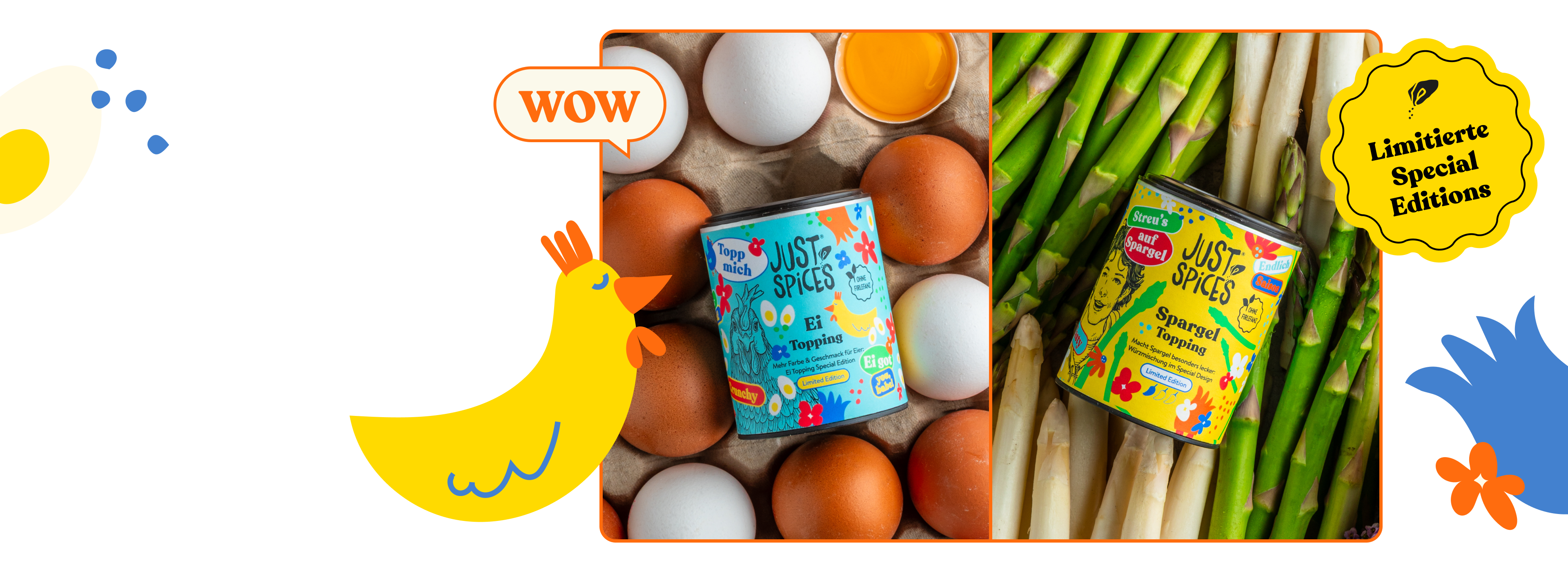 Ei Topping & Spargel Topping Special Editions