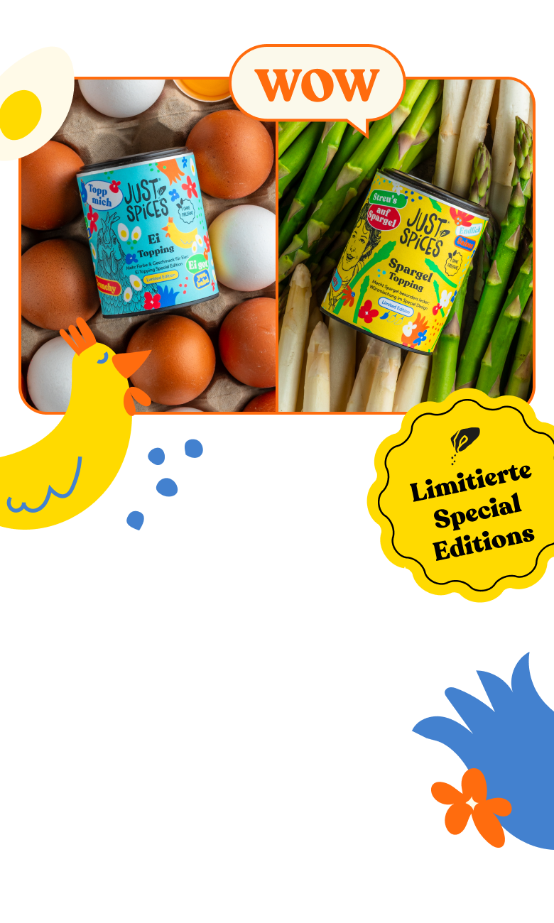 Ei Topping & Spargel Topping Special Editions